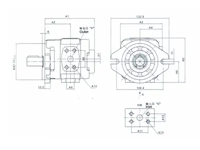 HL0 内啮合齿轮单泵 