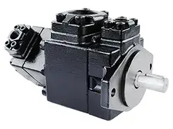 高压固定容量双联叶片油泵