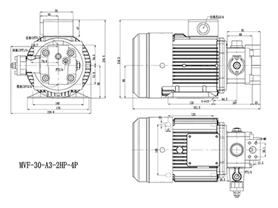 MVF-30-A3-2HP-4P
